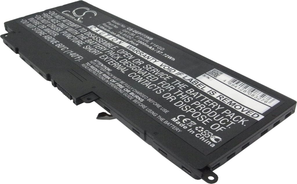 TECHTEK Laptop Akkus Kompatibel mit [DELL] Inspiron 14, Inspiron 14-7000, Inspiron 14-7437, Inspiron 15, Inspiron 15 7537, Inspiron 15-7000, Inspiron