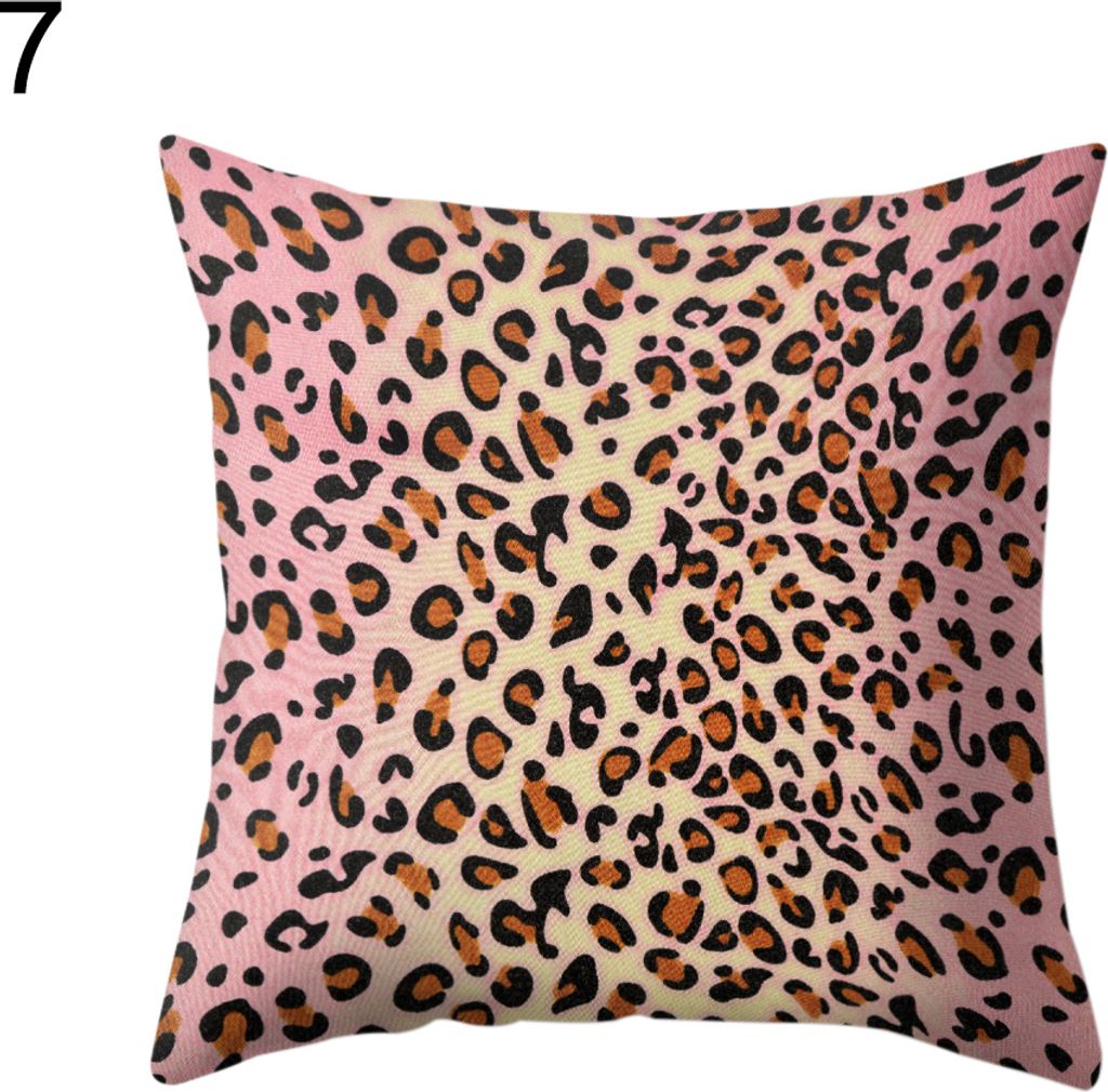 Leopardenmuster Kissen Kissen Kissenbezüge Sofa Schlafzimmer Car Cafe Bürodekoration-7#