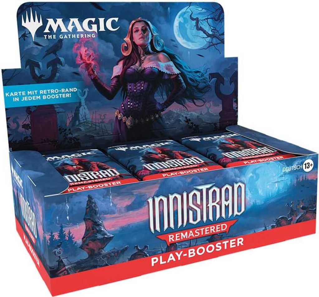 Magic: The Gathering Innistrad Remastered Play Booster Display (36 Packs) Deutsch