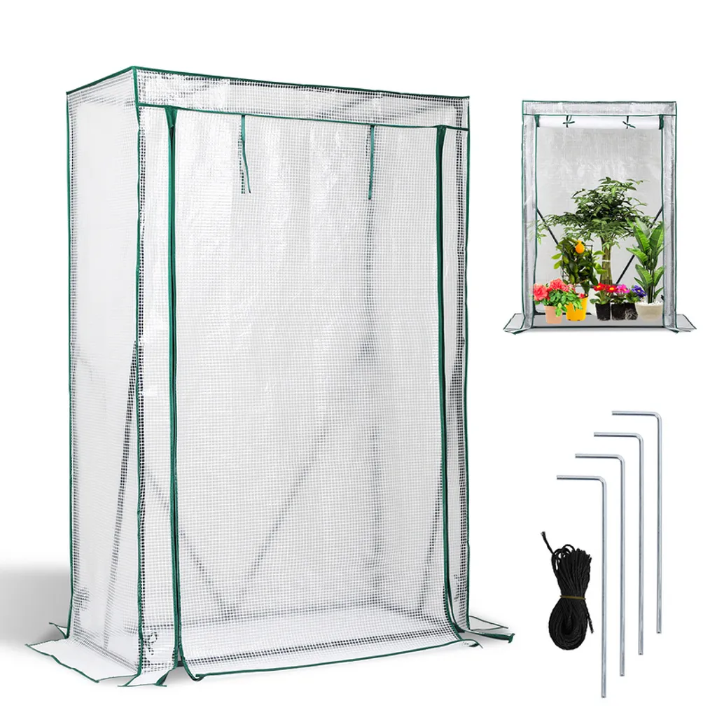Serra Plastica Pomodori Jopassy 100x50x150cm - Facile Montaggio Orto