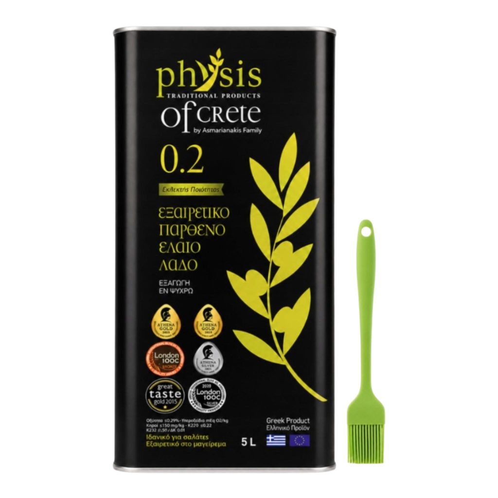 Extra panenský olivový olej Physis of Crete 5 l se zeleným Obrázek produktu 
