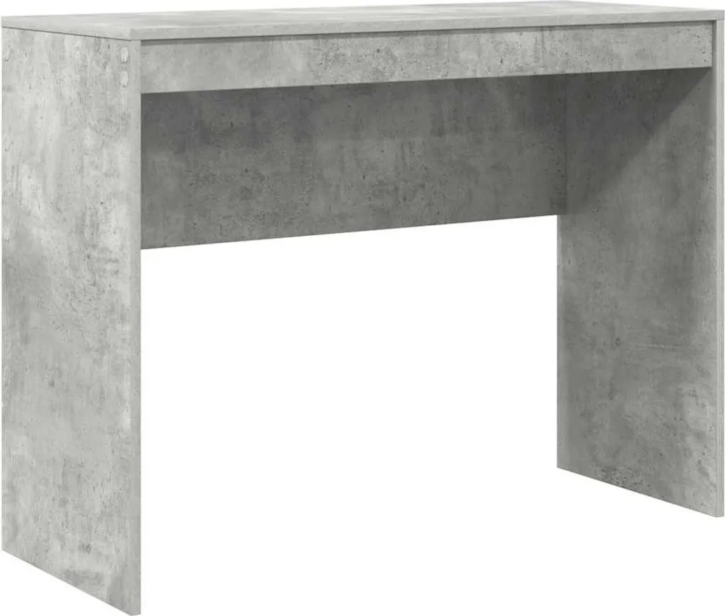 vidaXL Scrivania grigio cemento 100 x 40 x 76 cm