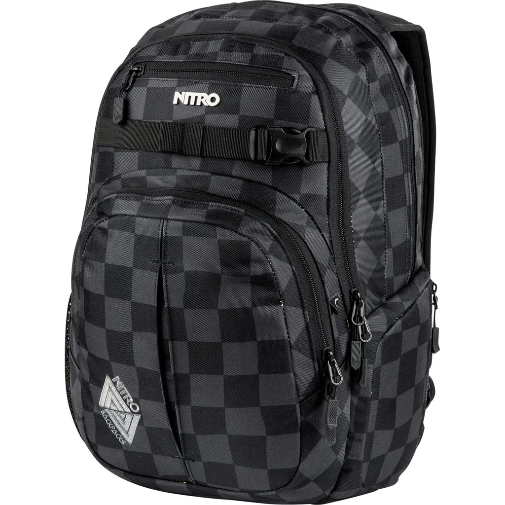 Nitro Chase 35L Checker: Zaino Urban con Scomparto Laptop 17 Pollici - 1