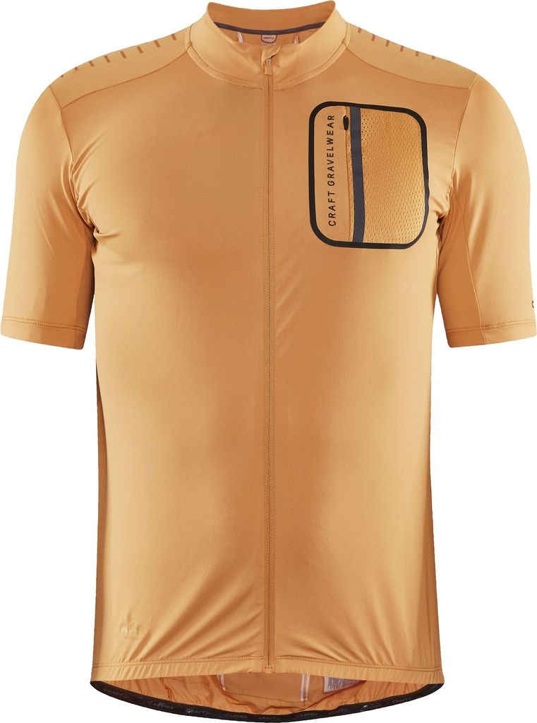 Craft Adv Gravel Kurzarm-radtrikot Orange M Herren Orange M