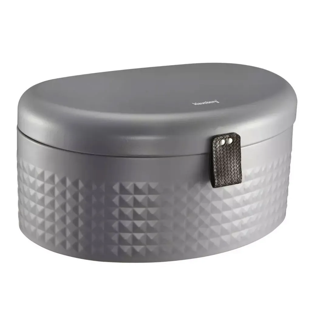 Offerta Klausberg KB-7578 Portapane Acciaio Grigio | Miglior Prezzo