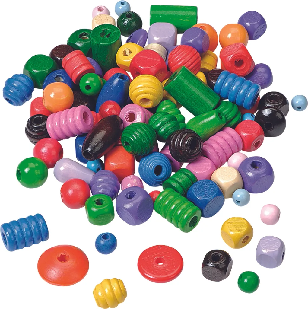 Assortiment de Perles Multicolores pour Création de Bijoux Fantaisie