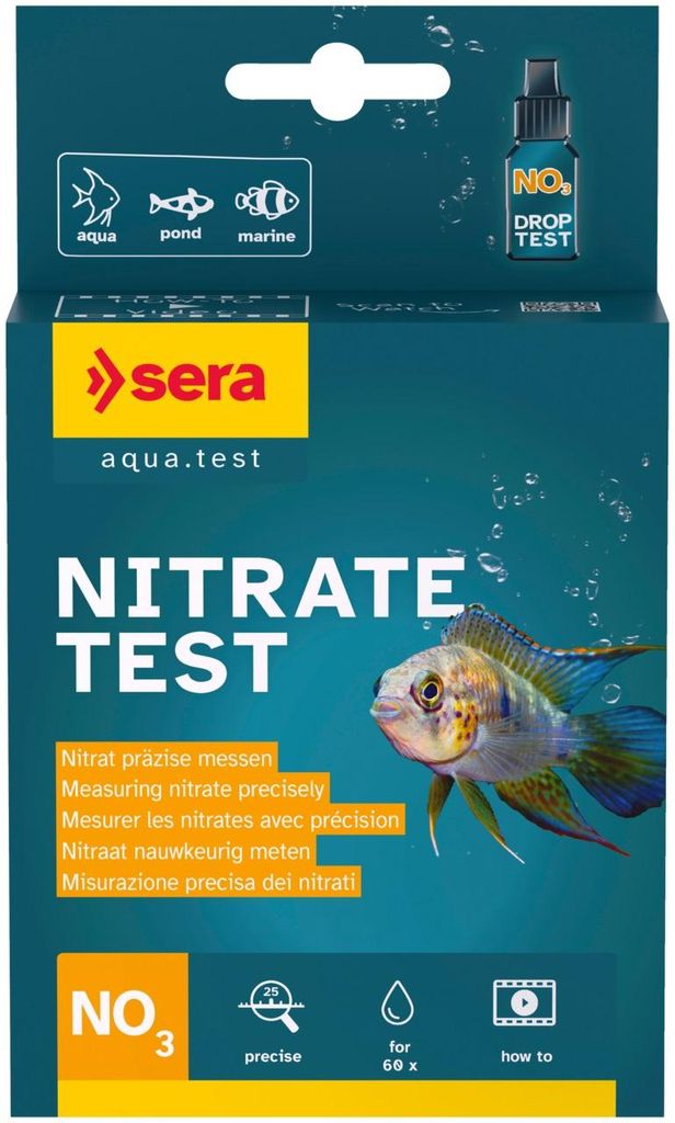 sera 04510, Wasser-Testkit, Nitrat (NO3-), 0,015 l, Karton Produktbild 