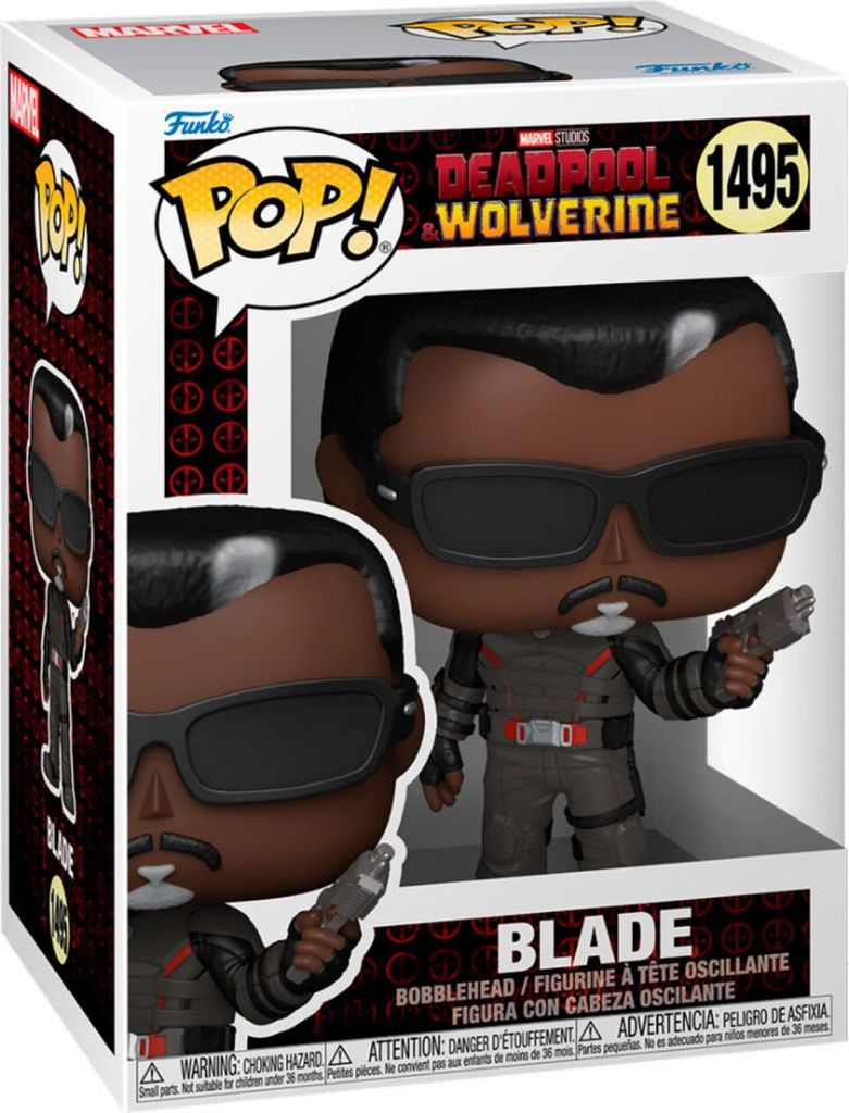Funko Pop! Marvel - Figurka Deadpool & Wolverine Blade, Immagine del prodotto 