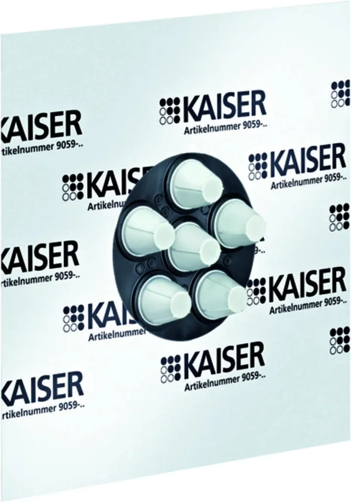 Manicotto di tenuta Kaiser Ø 16-25 mm per 1-6 tubi/condotte, 1 pz.