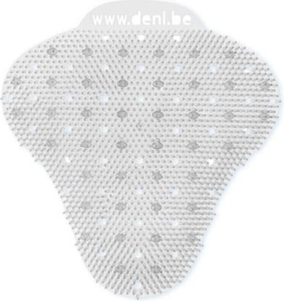 D&L Urinalsieb Antisplash Matte - Tropenfruchtduft, Transparent, 2 Stück - Langzeitschutz für öffentliche Toiletten