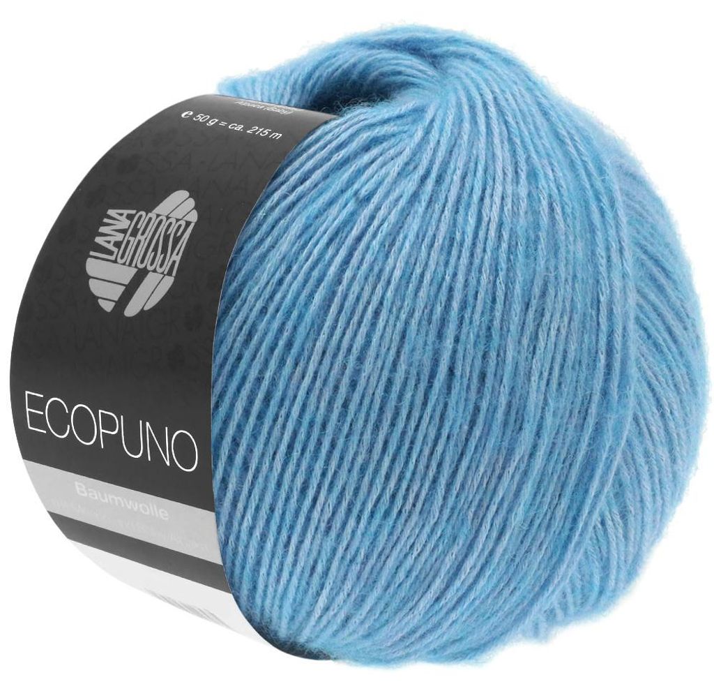 Lana Grossa - Ecopuno 0029 türkisblau Produktbild 