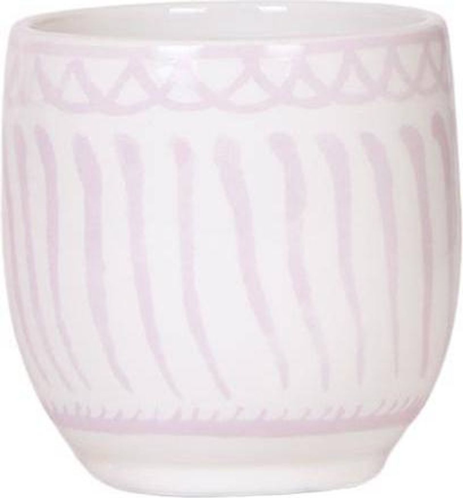 Topf Granada – Rosa – Ø9cm – Dekorativer Keramiktopf – Mediterranes Design – Glasiert & langlebig – Für Zimmerpflanzen & Deko
