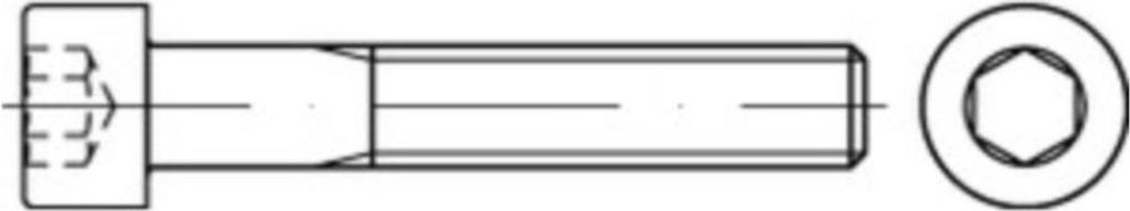 Reyher Zylinderschr. m.I.-6kt ISO 4762 8.8 M 10x20 galv. vz (200 Stück)