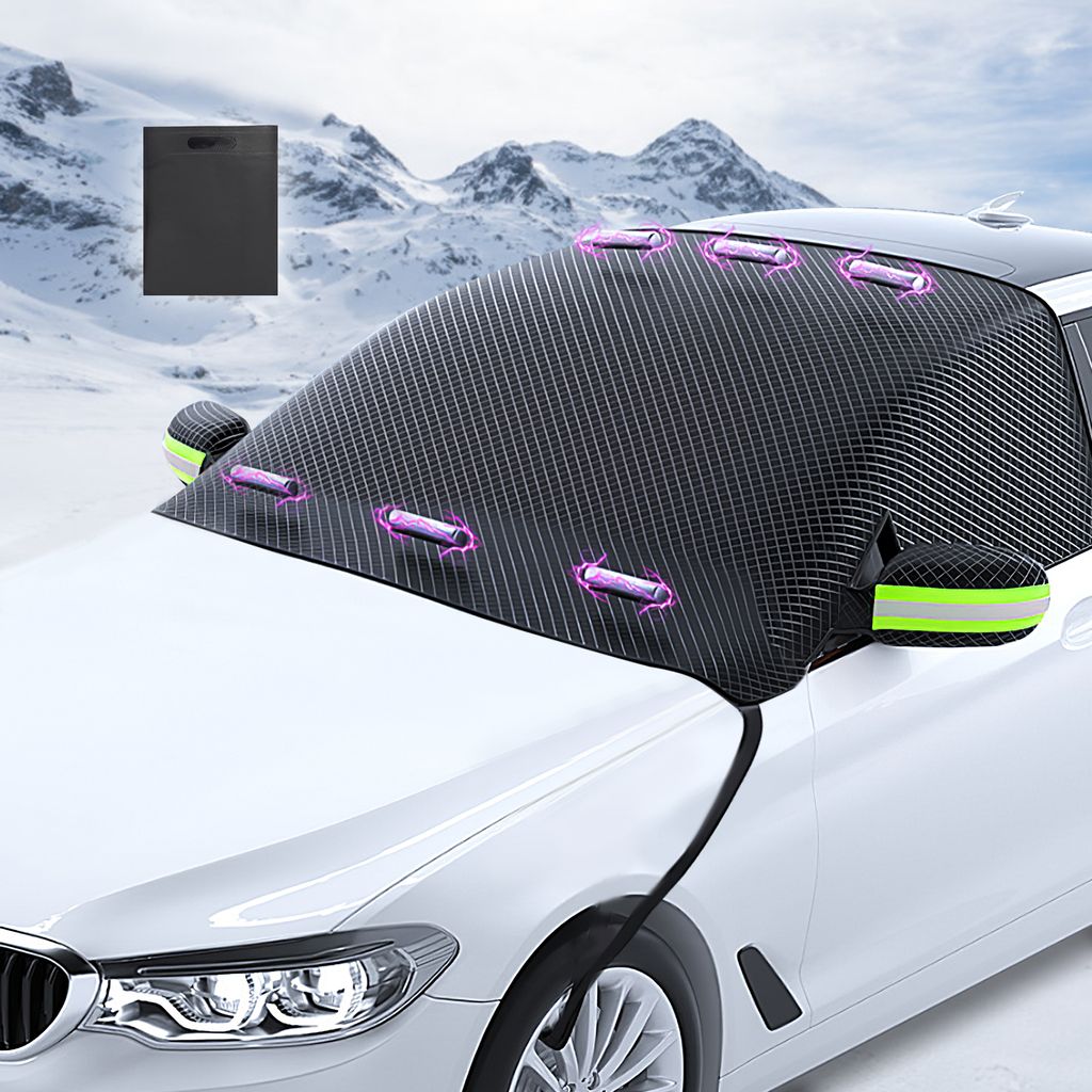 Auto Windschutzscheibe Abdeckung, Schnee UV Eis Schutz Auto  Windschutzscheibe Abdeckung
