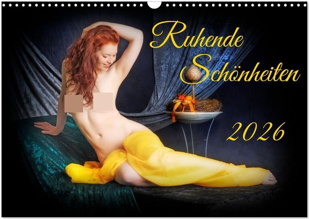 Ruhende Schönheiten (Wandkalender 2026 DIN A3 quer), CALVENDO Monatskalender