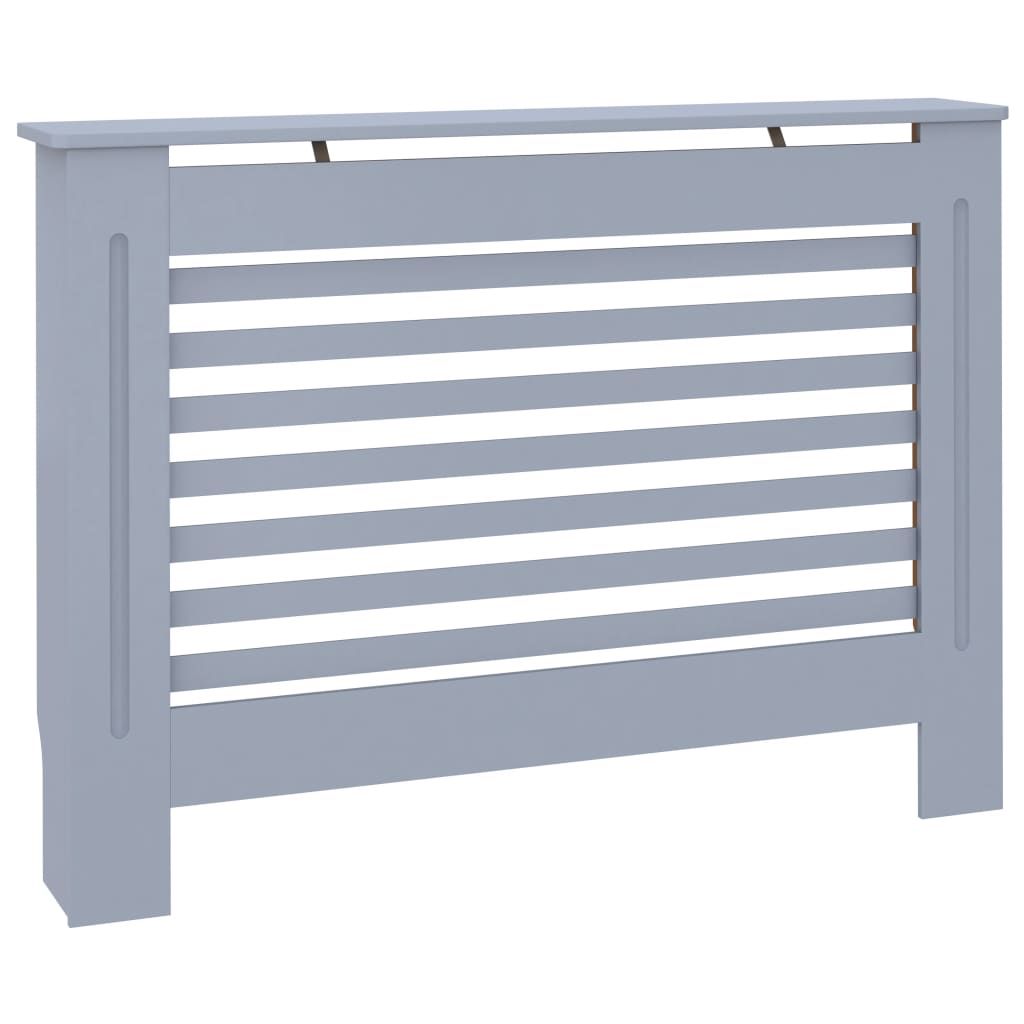 vidaXL Rivestimento per radiatori antracite 112x19x81,5 cm Immagine del prodotto 