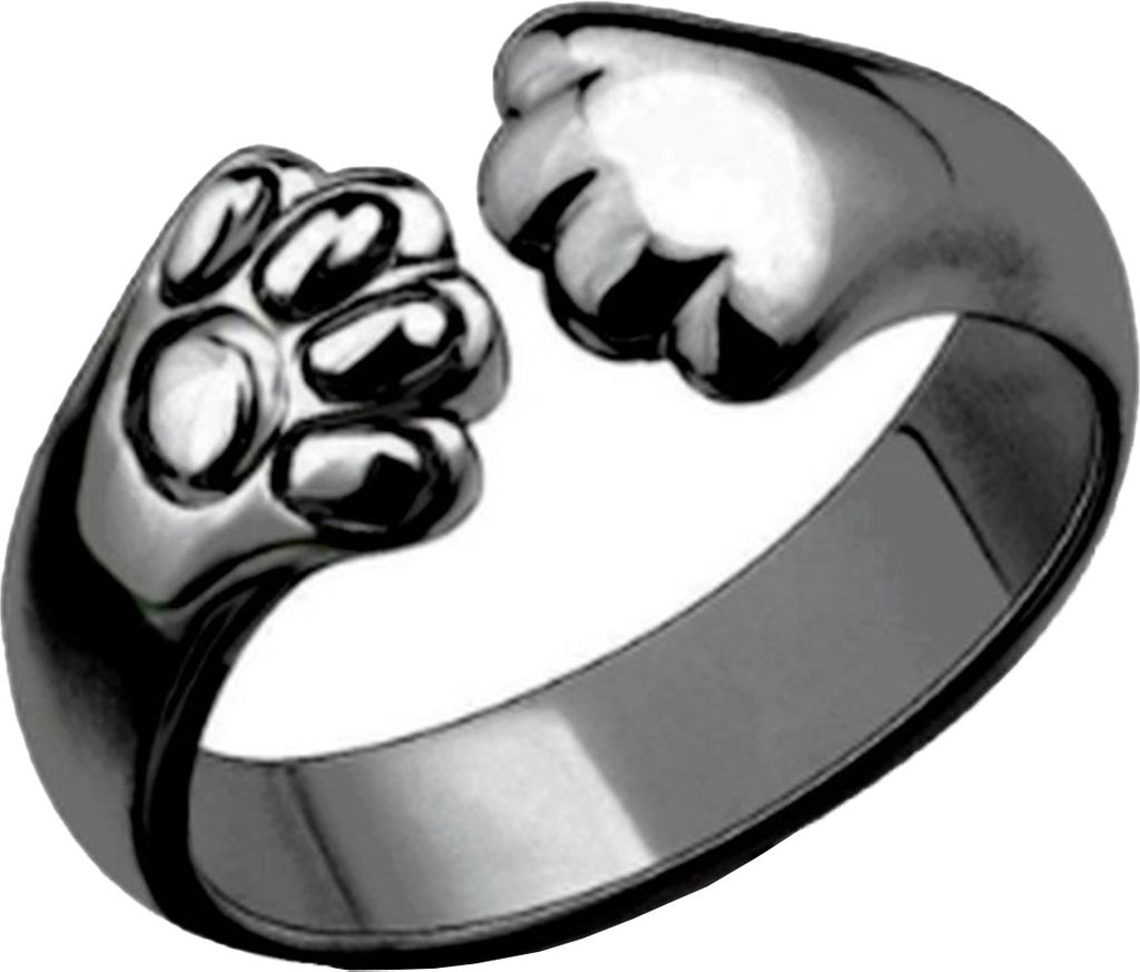 Fingerring, Pfotenöffnungsschmuck, verstellbarer heller Produktbild 
