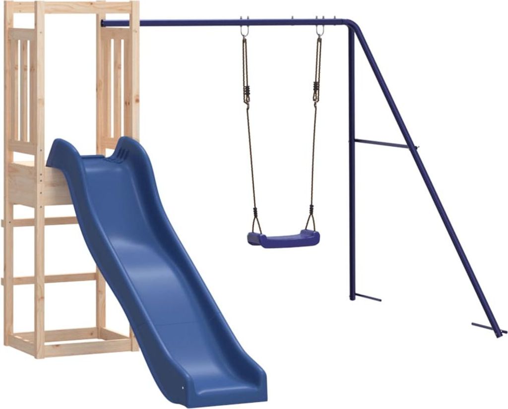 vidaXL Spielturm Massivholz Kiefer