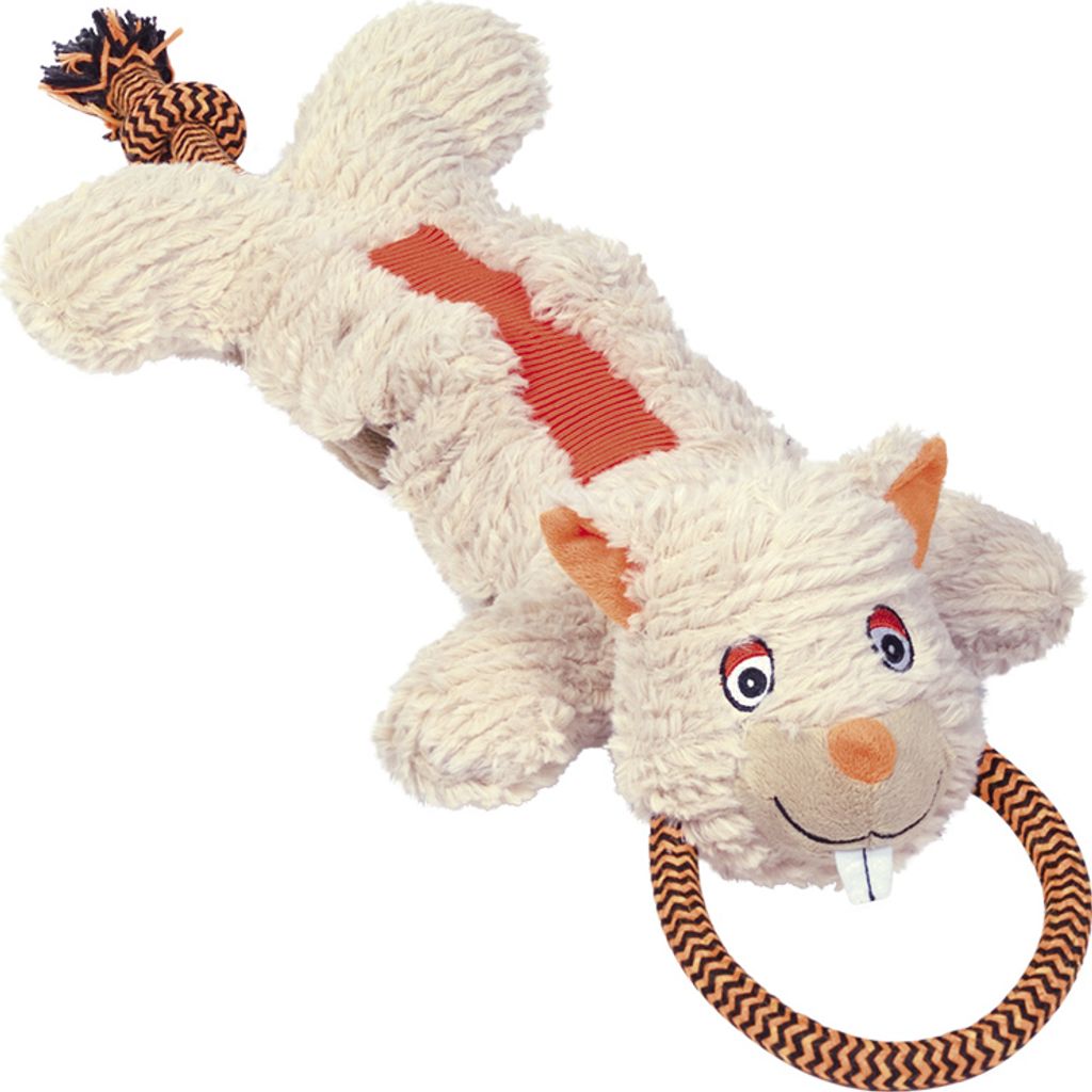 Nobby Plüsch Nager "Stretch" mit Seil 59 cm