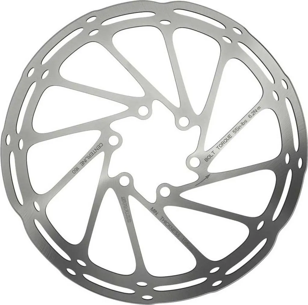 Disque de Frein VTT Sram Centerline 2.0 Argent 200 mm Fixation 6 Trous