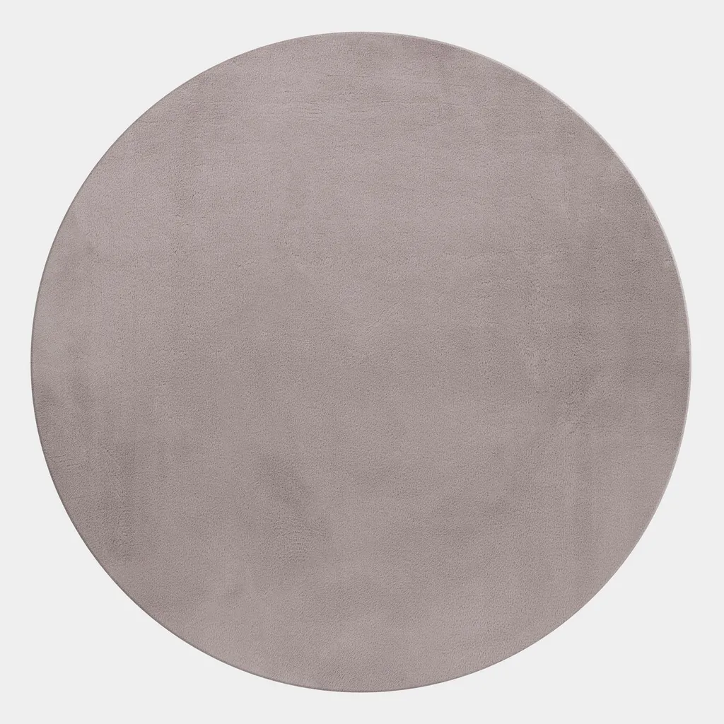 Tapis Salon Rond 200 cm Doux pour Ambiance Cocooning et Confort Moelleux