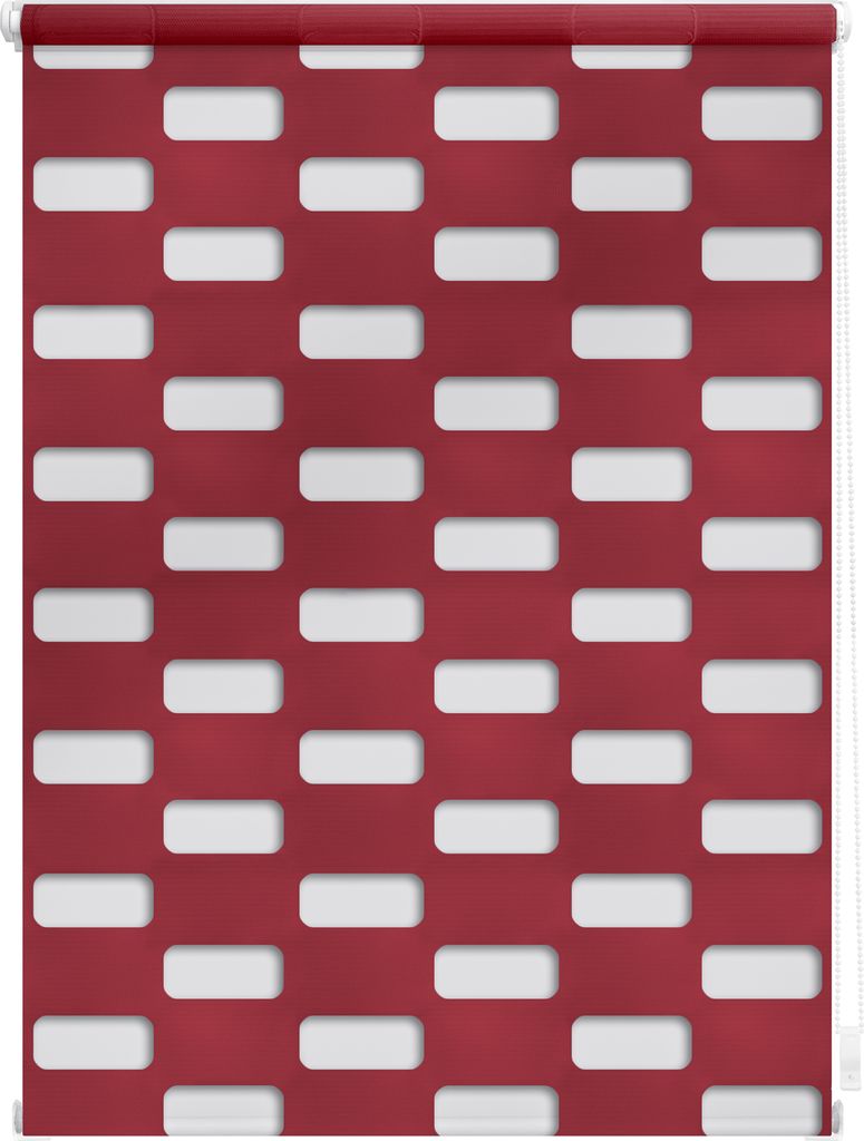 Lichtblick Duo Rollo Arena Klemmfix, ohne Bohren Bordeaux, 150 cm, 45 cm x 150 cm (B x L)