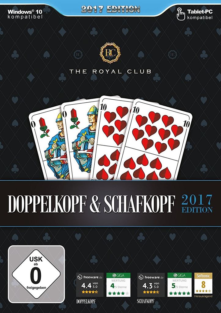 The Royal Club Doppelkopf & Schafkopf 2017 Produktbild 