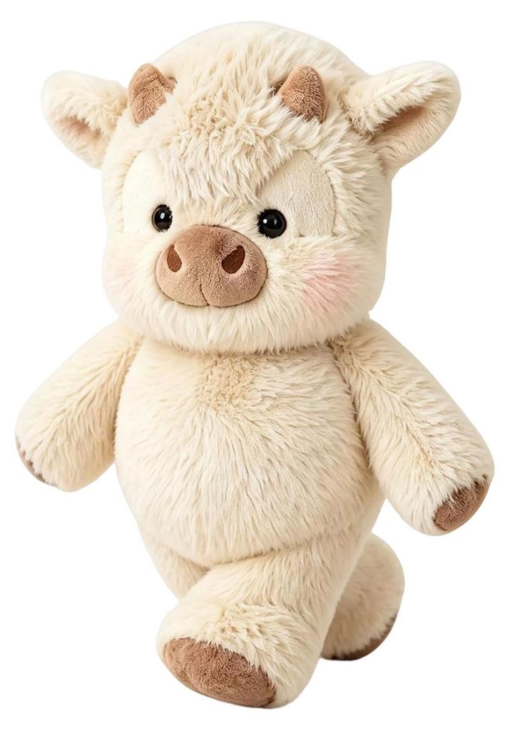 Pluche Loopende Koe Knuffeldier van 45 cm Productafbeelding 