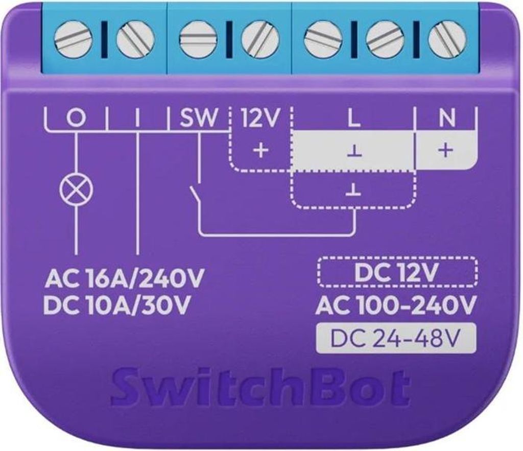 SwitchBot Interruttore a relè 1, Schaltaktor, WLAN, Matter, Immagine del prodotto 