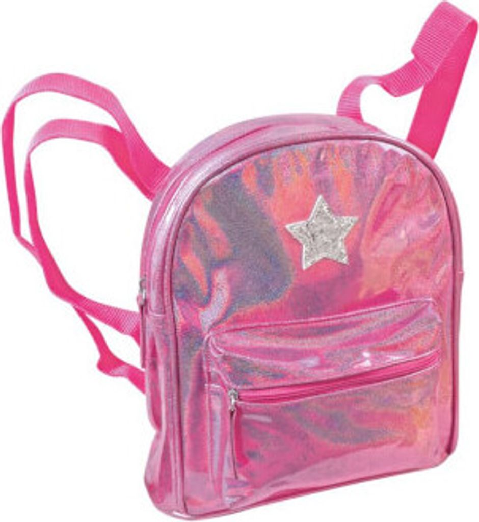 bb Trend Hologramm Rucksack pink