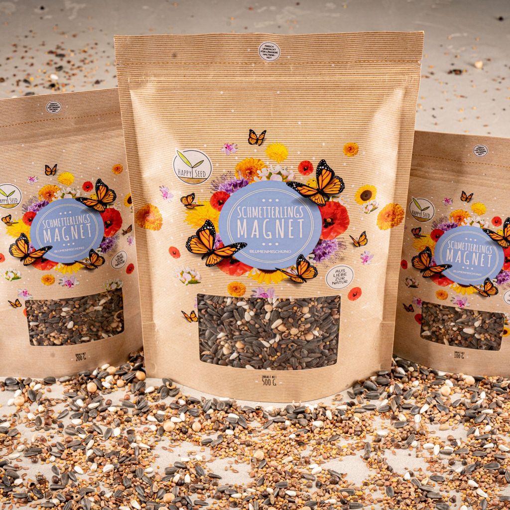 Schmetterlingswiese Samen fr eine bunte Blumenwiese -
