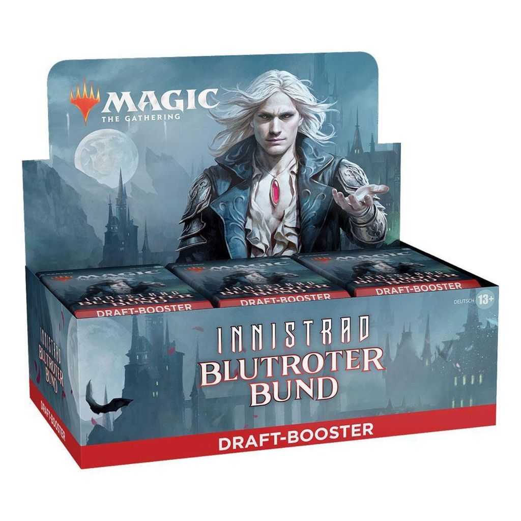 Wizards of the Coast Magic: The Gathering - Innistrad Blutroter Bund Draft-Booster Display deutsch, Sammelkarten