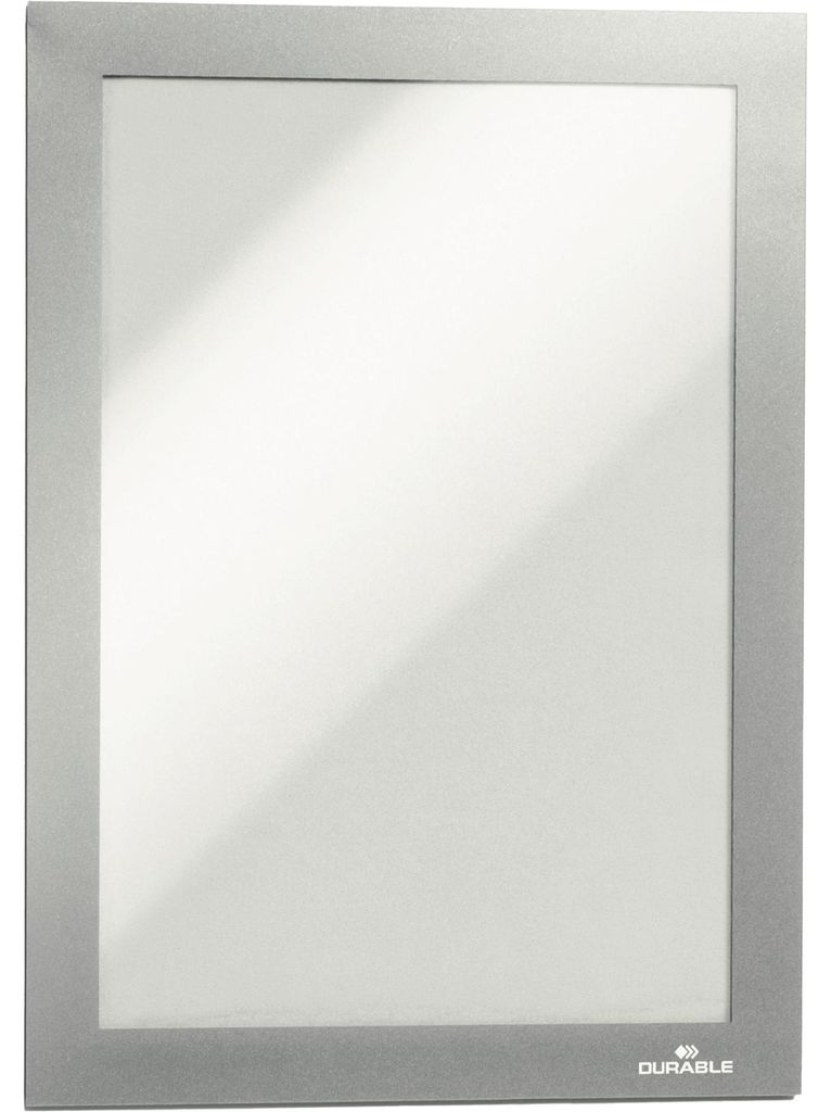 DURABLE DURAFRAME MAGNETIC A5 5 Stück silber Produktbild 