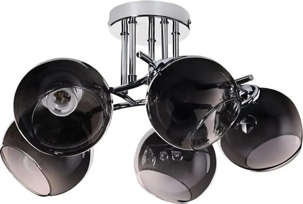 Lot 5 Ampoules Activejet E27 Argentées IP20 : Solution Éclairage Design