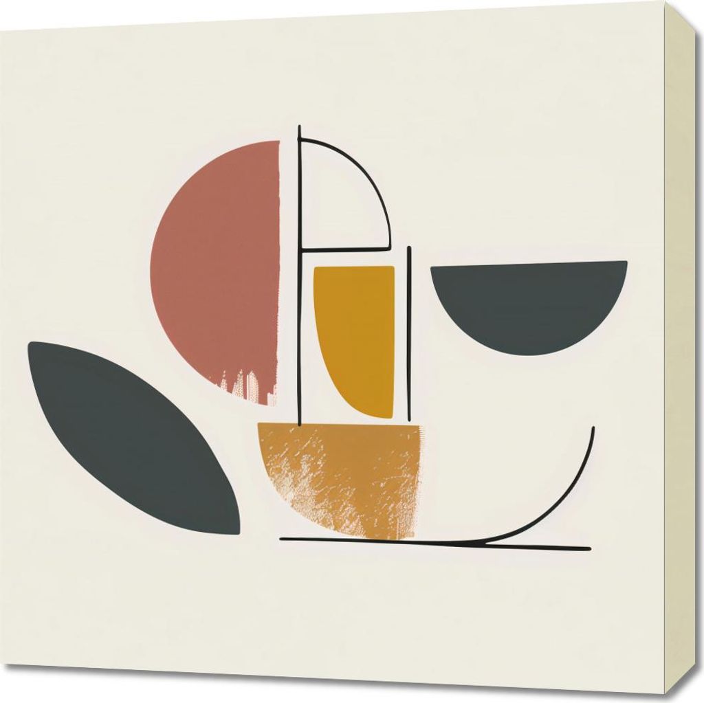 Bild 60x60cm Farbensphäre