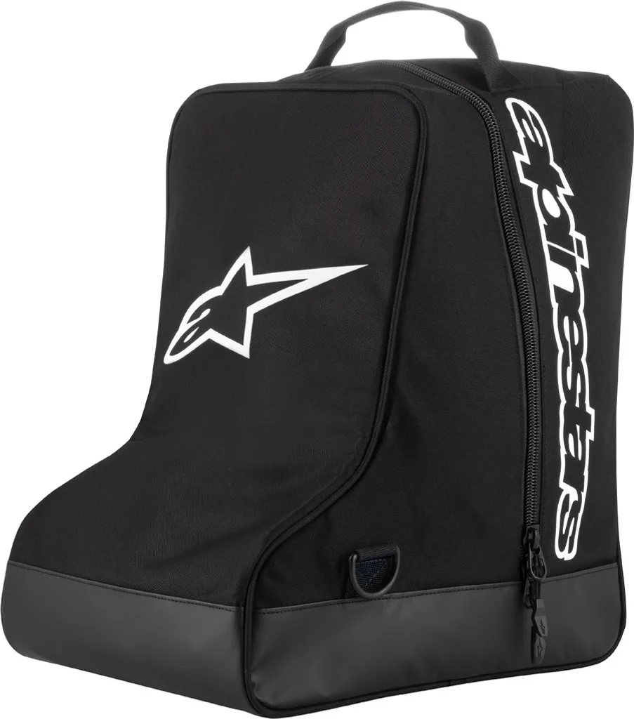 Sac Bottes Alpinestars Noir/Blanc Résistant avec Base Renforcée 20L