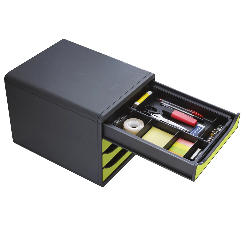 Exacompta Organiseur Drawinsert Ecoblack Noir - Lot de 6 Modules 316014D