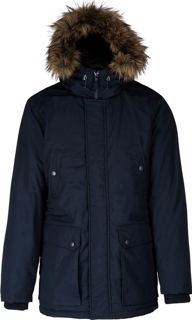 Kariban Erwachsene Uni Winter Parka Jacke PC3818 (M) (Marineblau)