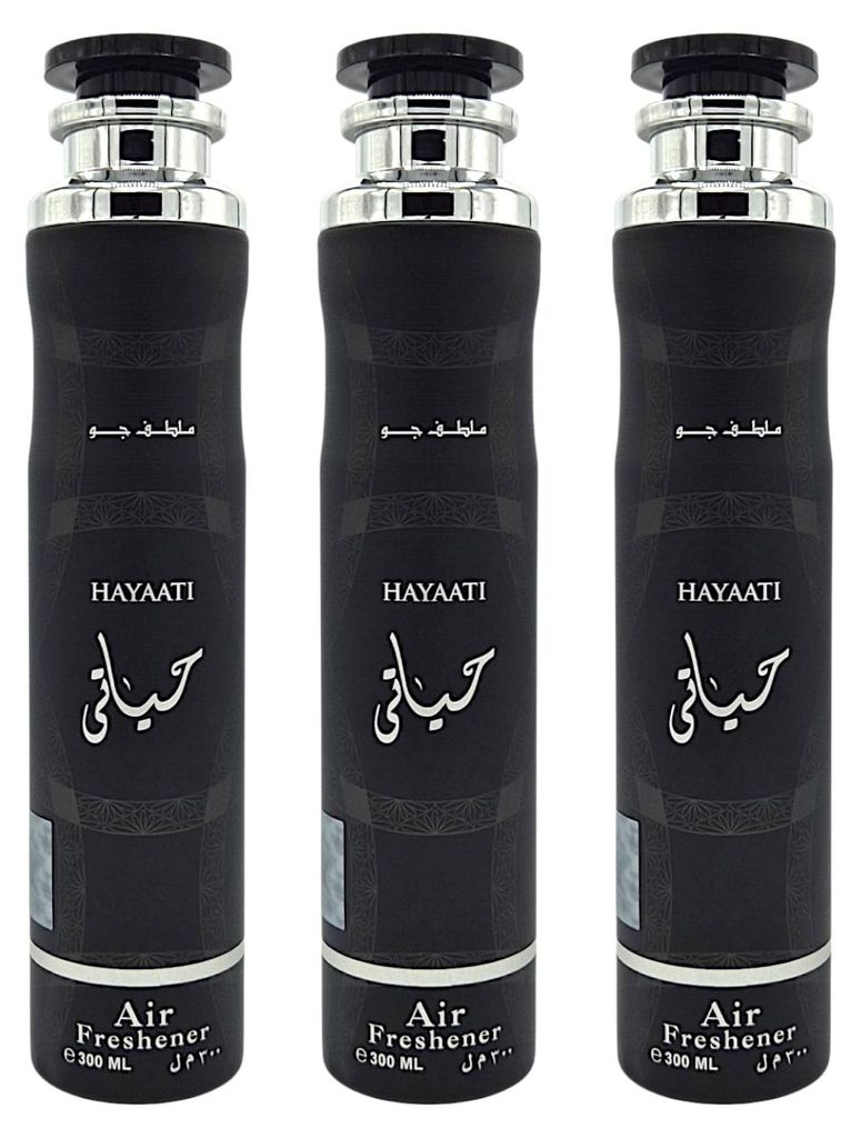 Raumduft Set Lufterfrischer Hayaati 3x300ml=900ml Produktbild 