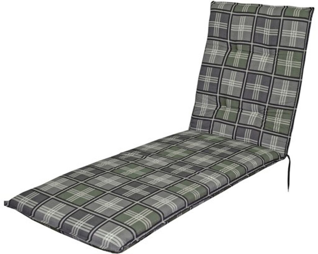 Auflage für Rolliege Motion XL 195 x 60 x 8 cm anthrazit grau rot