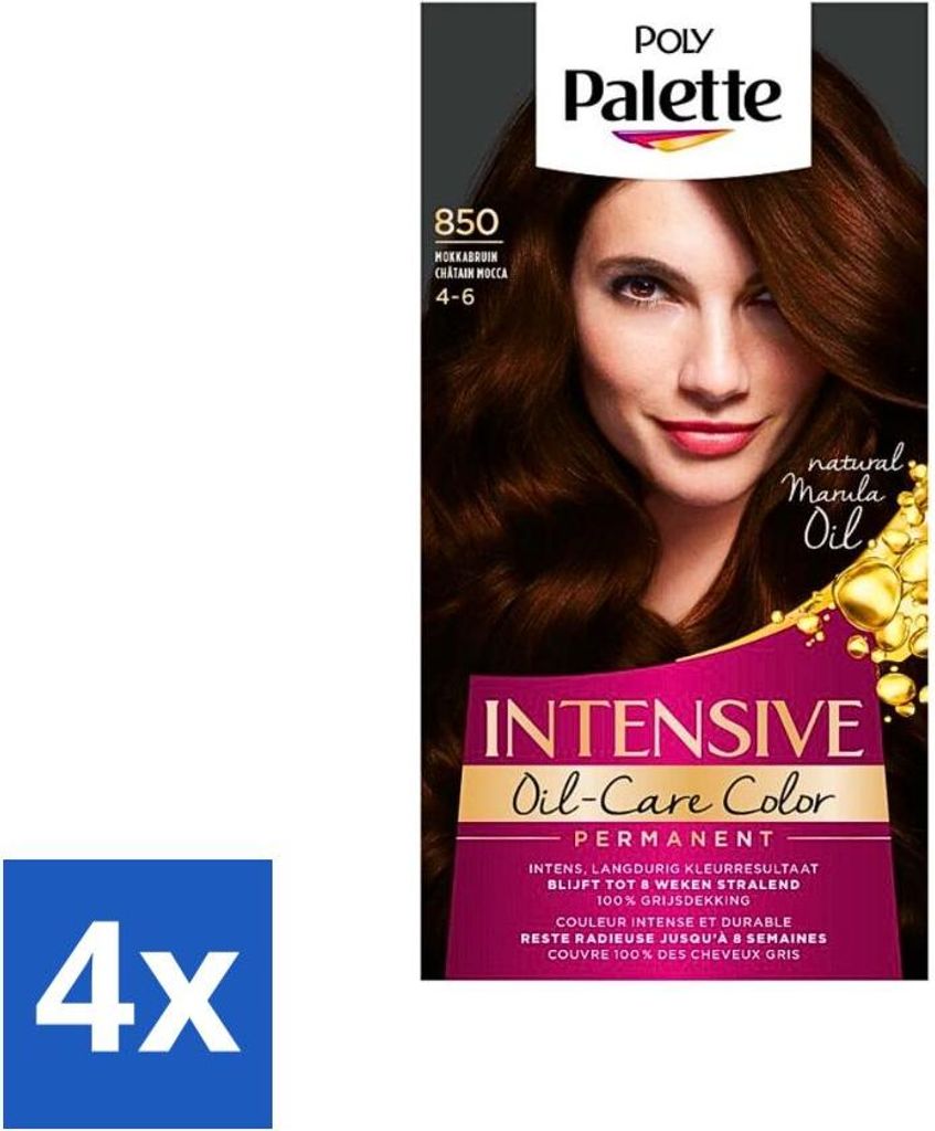 Poly Palette – Tinte para el cabello – Castaño Moka 850 – Imagen del producto 