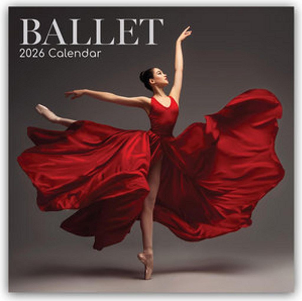 Ballet - Ballett 2026 - 16-Monatskalender