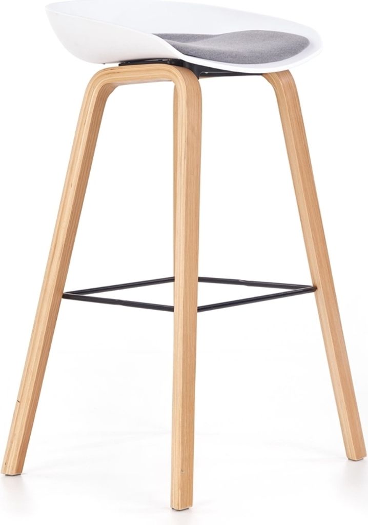 A bar stool on a white background.