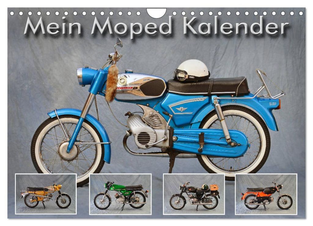 Mein Moped Kalender (Wandkalender 2027 DIN A4 quer), CALVENDO Monatskalender