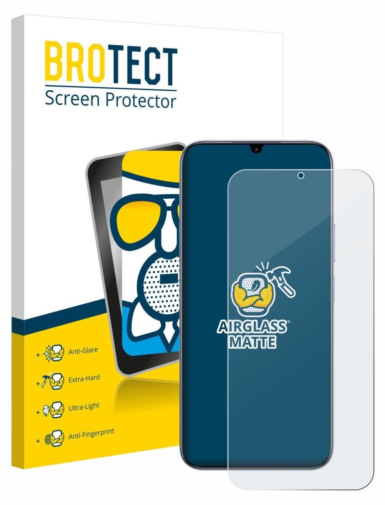 BROTECT Entspiegelungs Schutzglas für realme C83 5G Schutzfolie Panzer Folie Glas Display Schutz matt