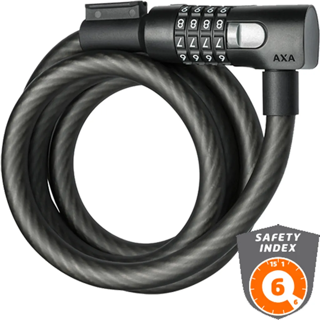 Antivol Vélo AXA Resolute C15-180 avec Câble Flexible et Code de Sécurité - 5