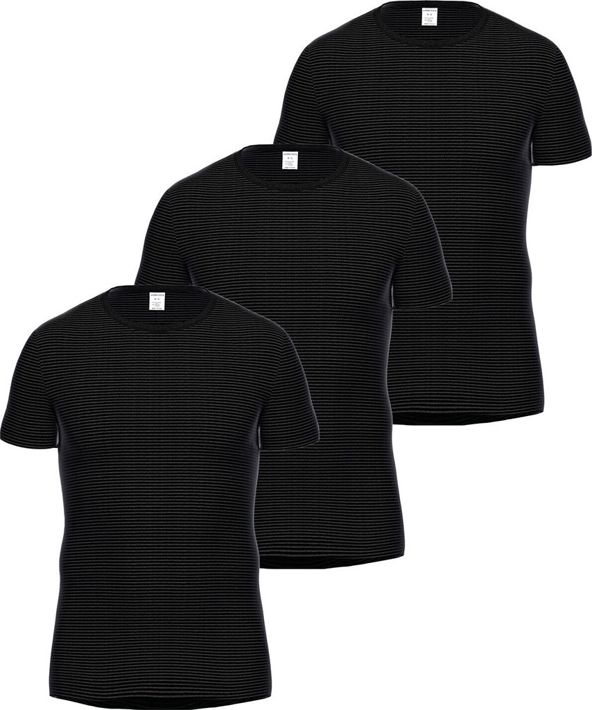3er Pack Shirt 1/2 Arm Day Classic / Jeans Feinripp von der Produktbild 