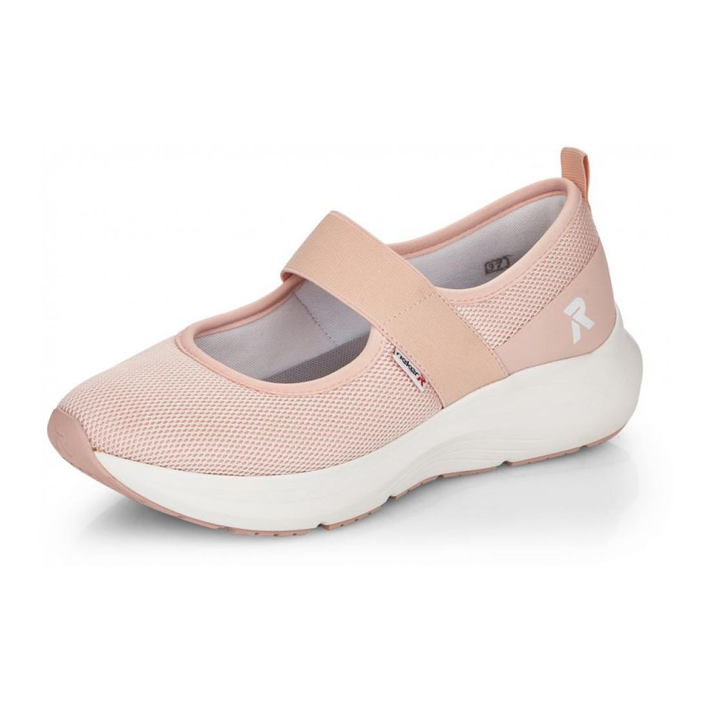Rieker Mesh 35 Damenschuhe Für lose Einlagen Ballerina Beige Freizeit, Schuhgröße:42 EU