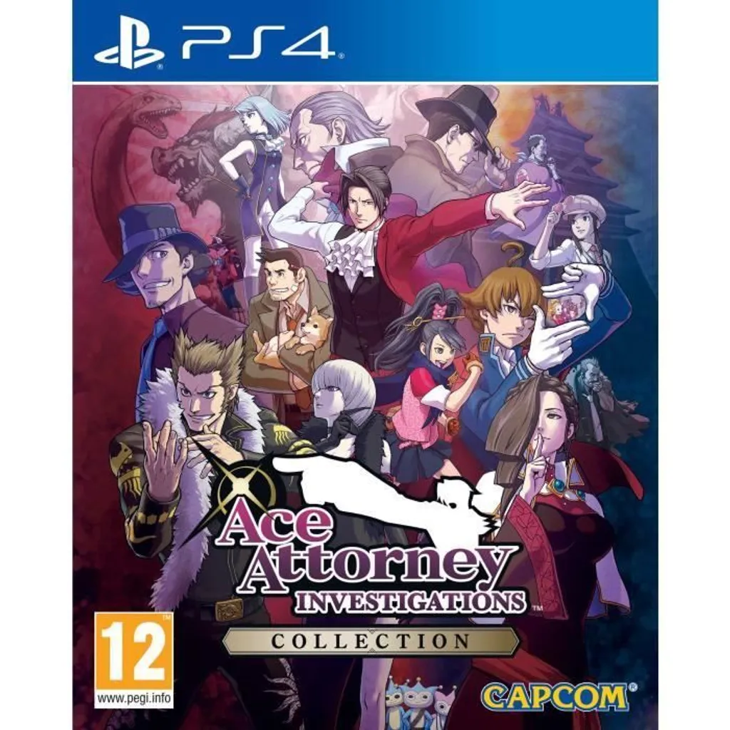 Pack Ace Attorney Investigations PS4 pour Fans d'Énigmes et Policiers