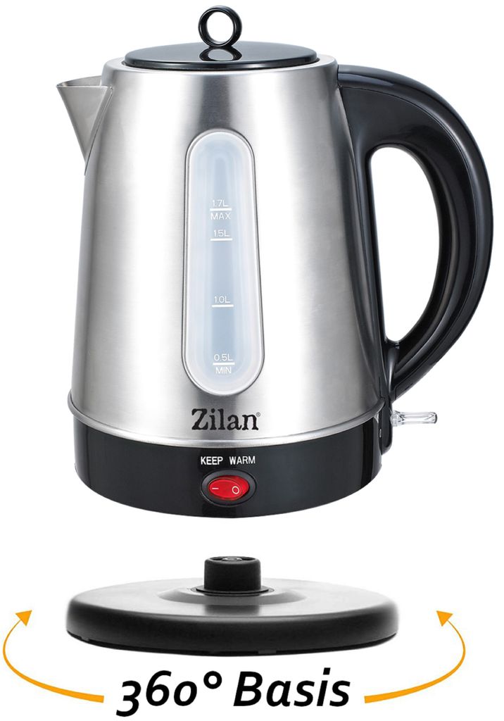 Zilan Teekocher 2200 Watt Teemaschine Küchenartikel & Haushaltsartikel Küchengeräte Wasserkocher 